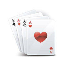 Spielkarte, Kartenspiele, Poker Card